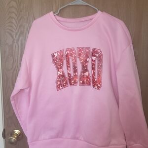 Pink XOXO Sweatshirt